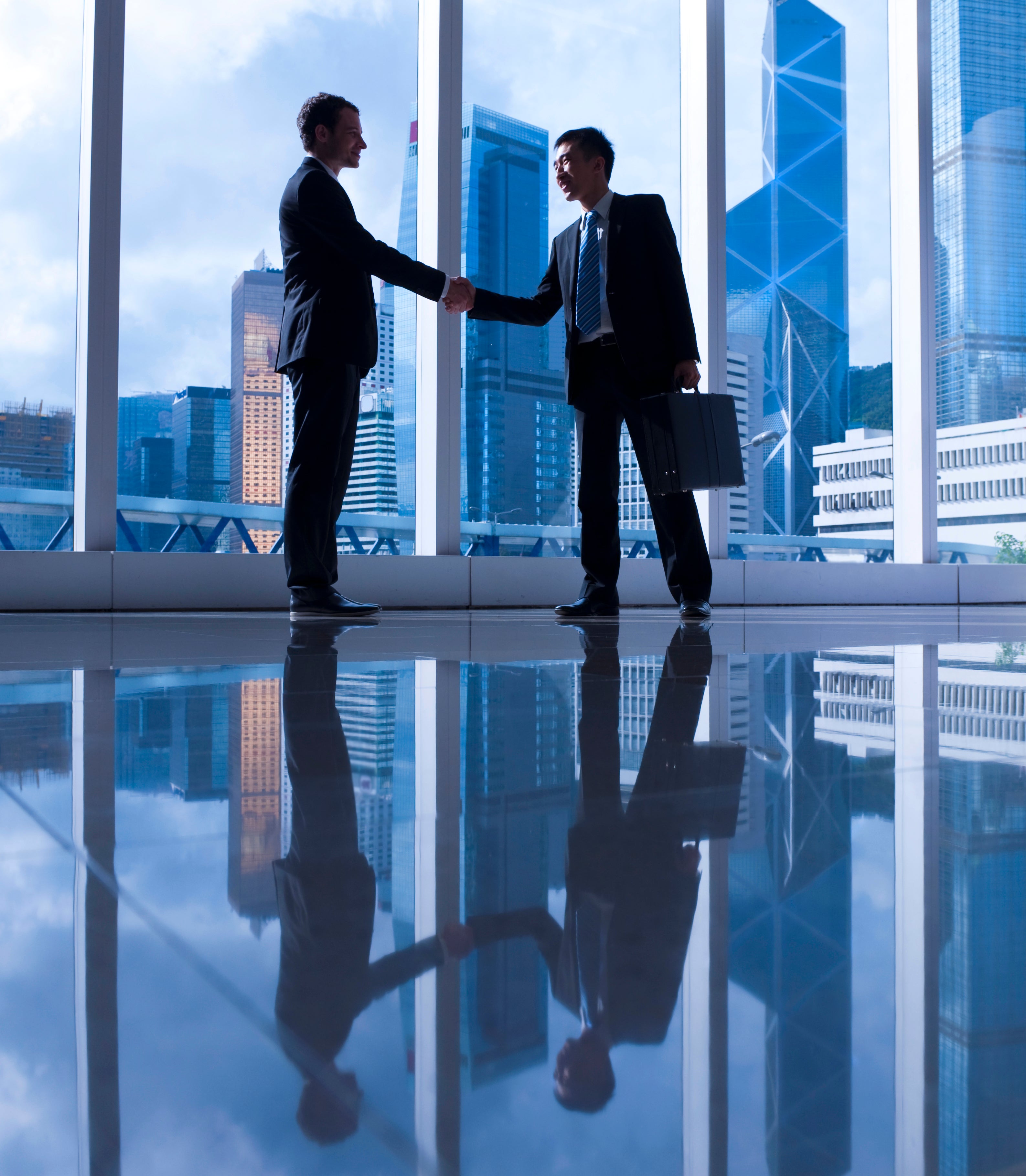 Businessman Shaking Hands